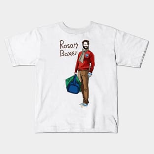 Rosary Boxer Kids T-Shirt